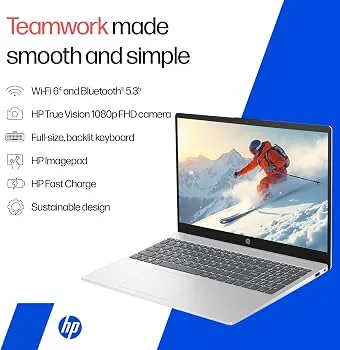 HP Laptop 15-fd0549TU – 13th Gen Intel Core i5-1334U, 8GB RAM, 1TB SSD, 15.6" FHD