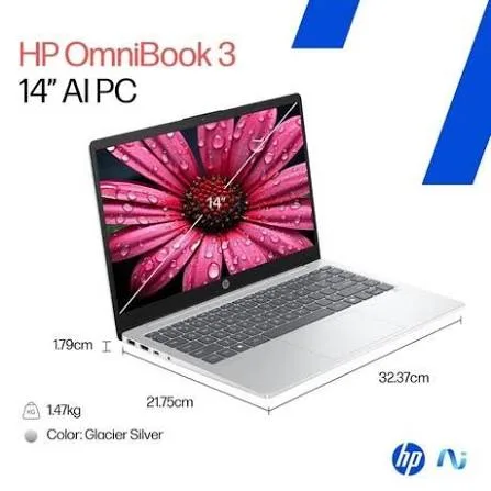 HP OmniBook 3 Laptop Next Gen AI 14-hv0052AU