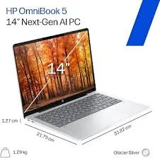 HP OmniBook 5 Laptop Next Gen AI 14-hh0082TU