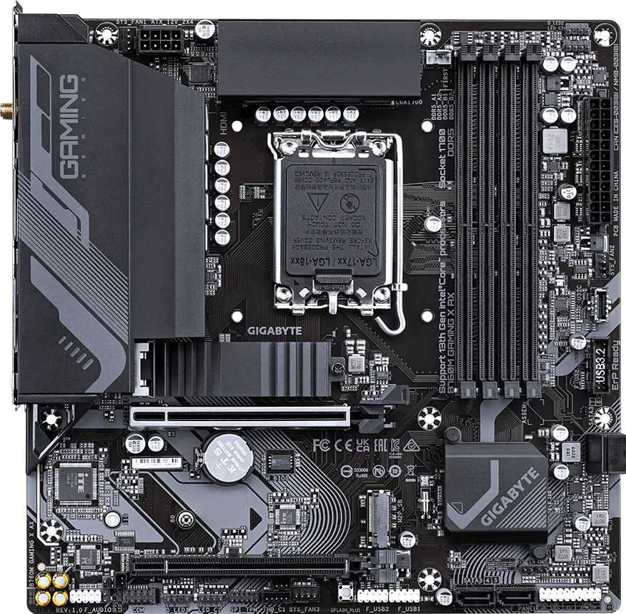GIGABYTE B760M GAMING X AX Motherboard