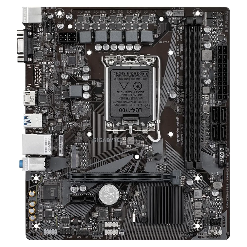 GIGABYTE H610M H V2 Motherboard