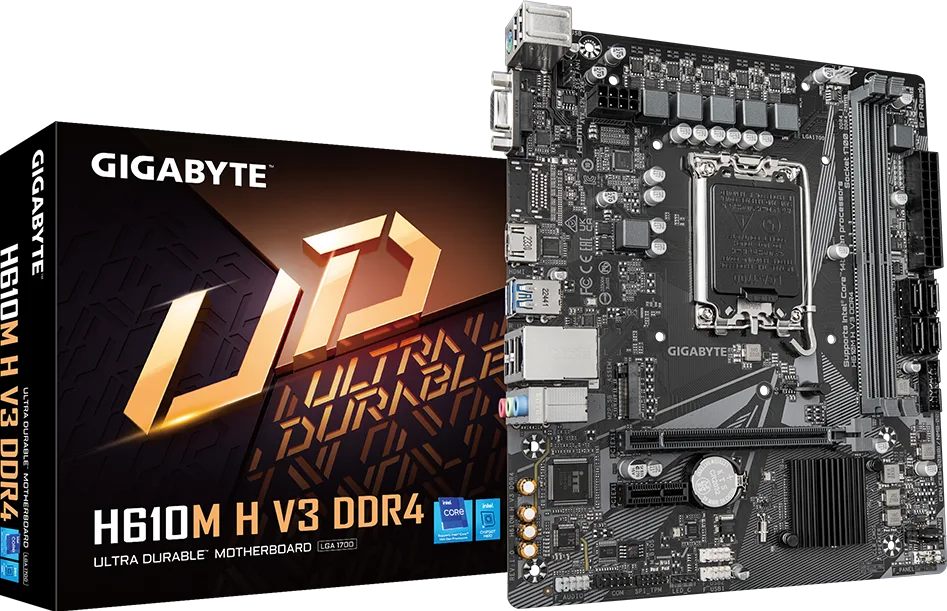 GIGABYTE H610M H V3 DDR4 Motherboard