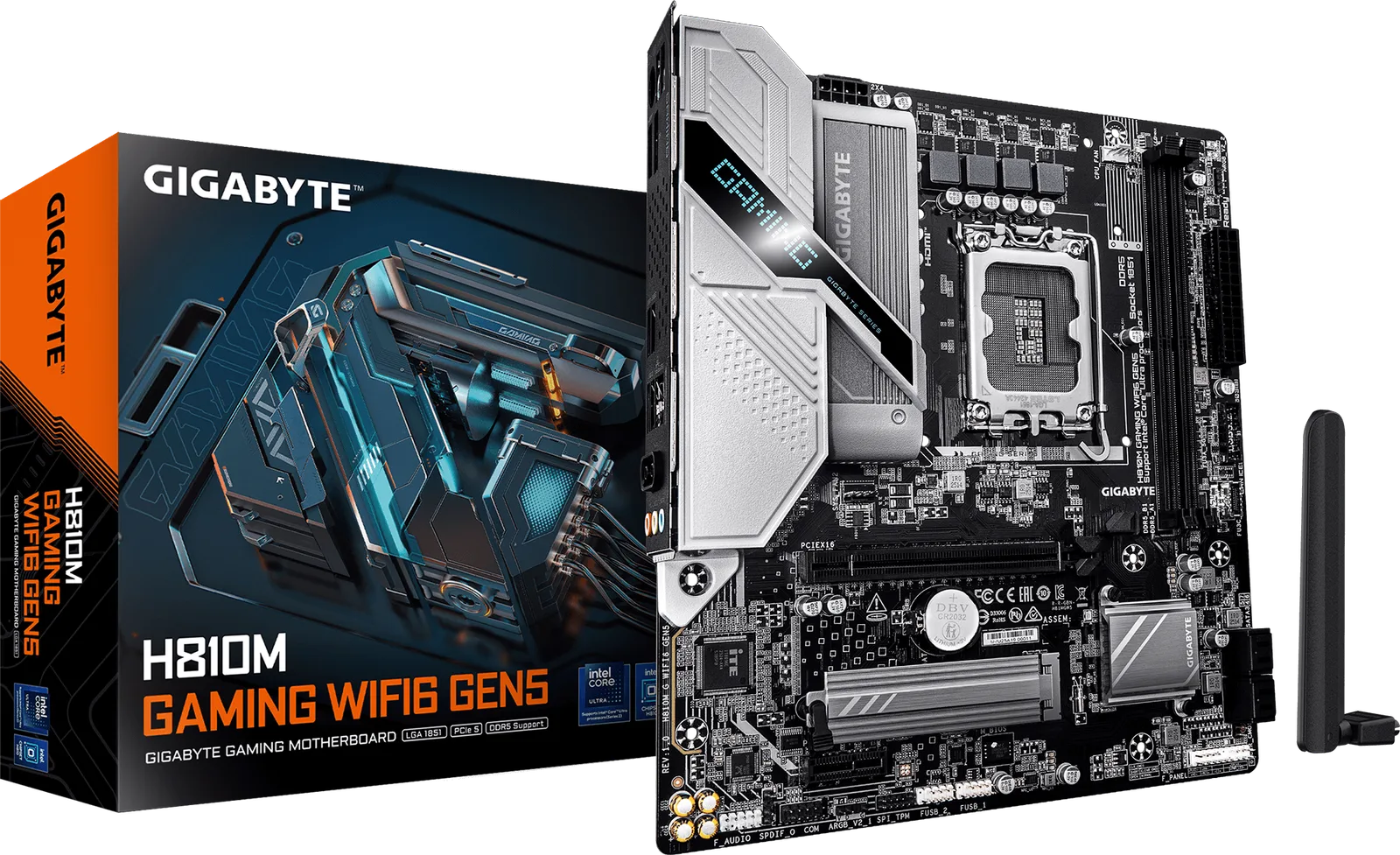 GIGABYTE H810M GAMING WIFI6 GEN5 Motherboard