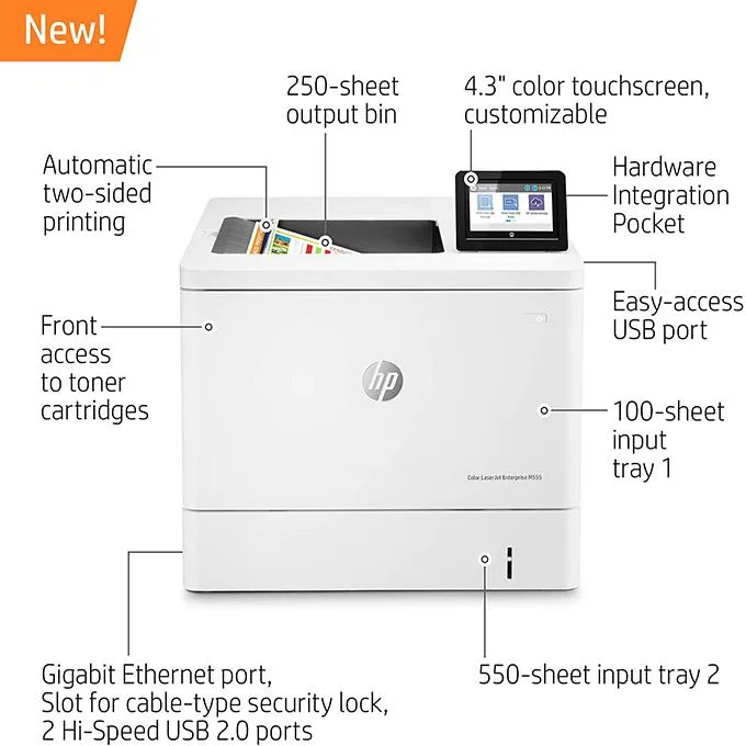 HP Color LaserJet Enterprise M555dn