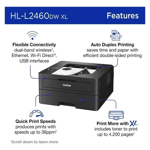 Brother HL-L2460DWXL