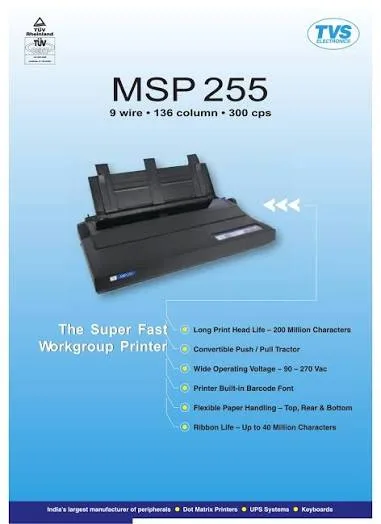 TVS MSP 255