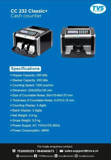 TVS CC-232 CLASSIC +