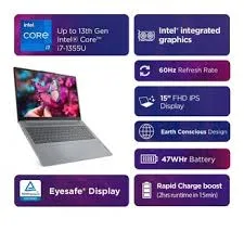 Lenovo IdeaPad Slim 3i 15.6" Laptop – 13th Gen Intel Core i3-1315U, 8GB RAM, 512GB SSD