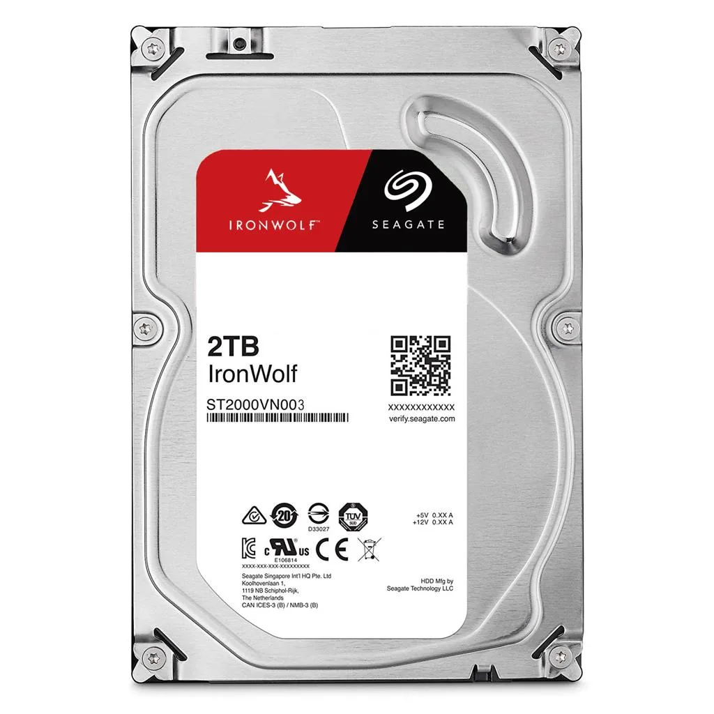 Seagate IronWolf 2TB 3.5" SATA NAS Internal Hard Drive