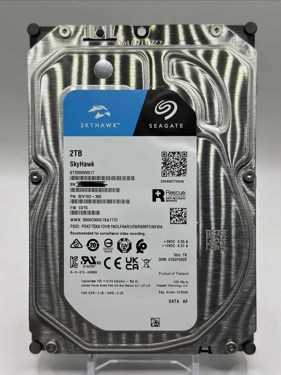Seagate SkyHawk 2TB 3.5" SATA Surveillance Internal Hard Drive