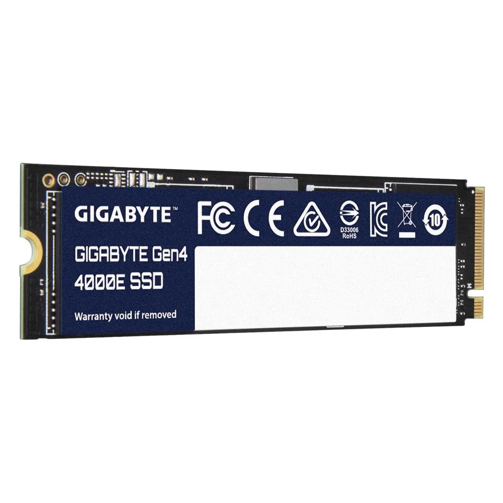 GIGABYTE Gen4 4000E SSD 1TB PCIe Gen4 x4 NVMe M.2 2280