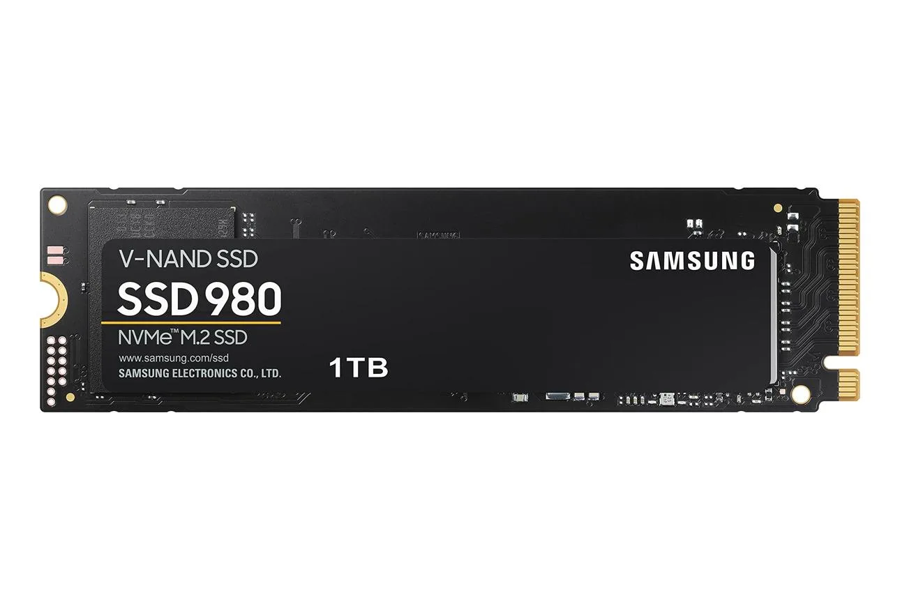 Samsung 980 1TB PCIe 3.0 NVMe M.2 2280 SSD