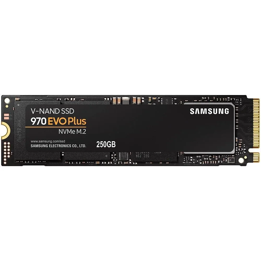 Samsung 970 EVO Plus 250GB PCIe 3.0 x4 NVMe M.2 SSD