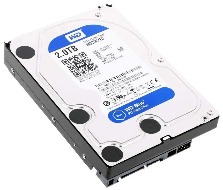 Western Digital WD Blue 2TB 3.5" SATA Internal Hard Drive