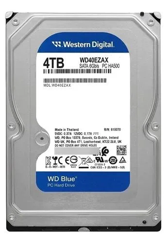 Western Digital WD Blue 4TB 3.5" SATA Internal Hard Drive