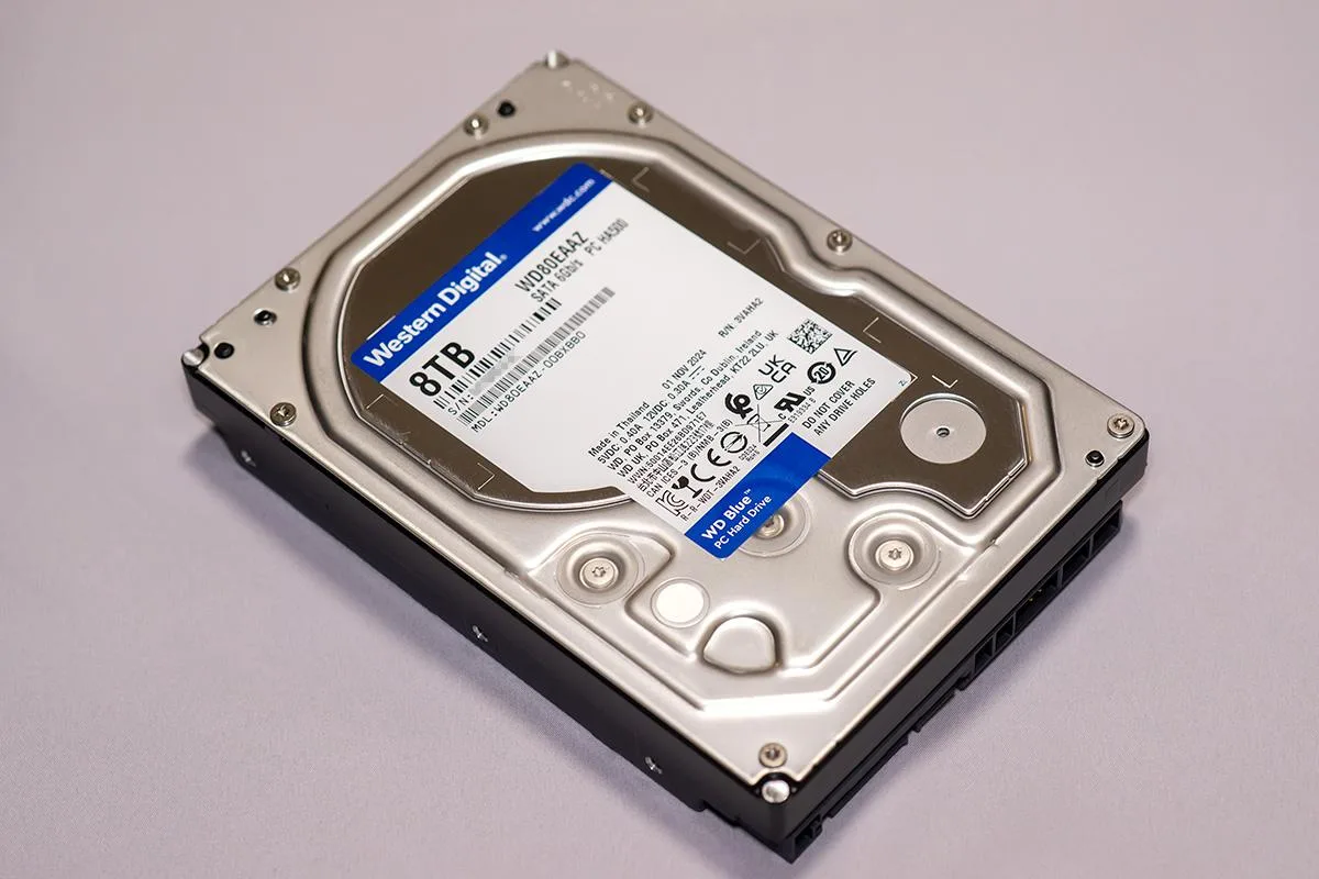 Western Digital WD Blue 8TB 3.5" SATA Internal Hard Drive