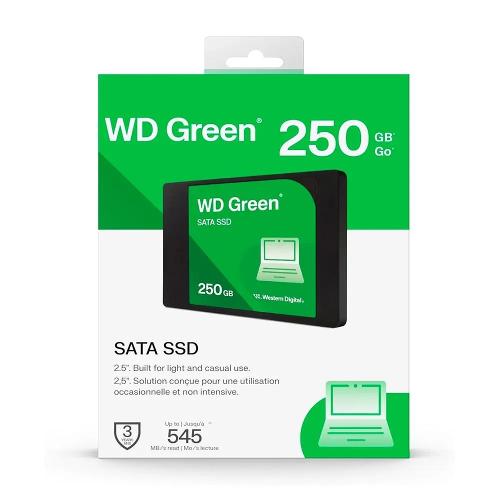 Western Digital WD Green 250GB 2.5" SATA III Internal SSD