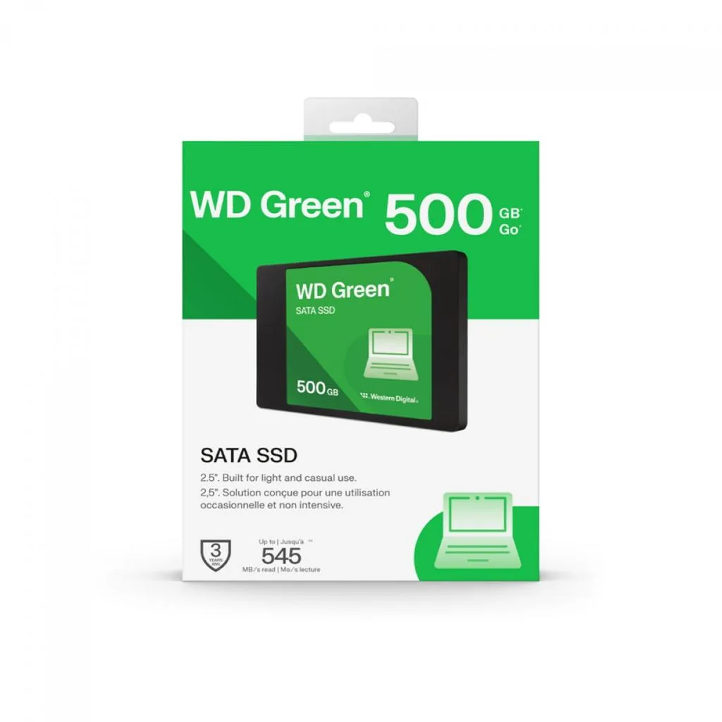 Western Digital WD Green 500GB 2.5" SATA III Internal SSD