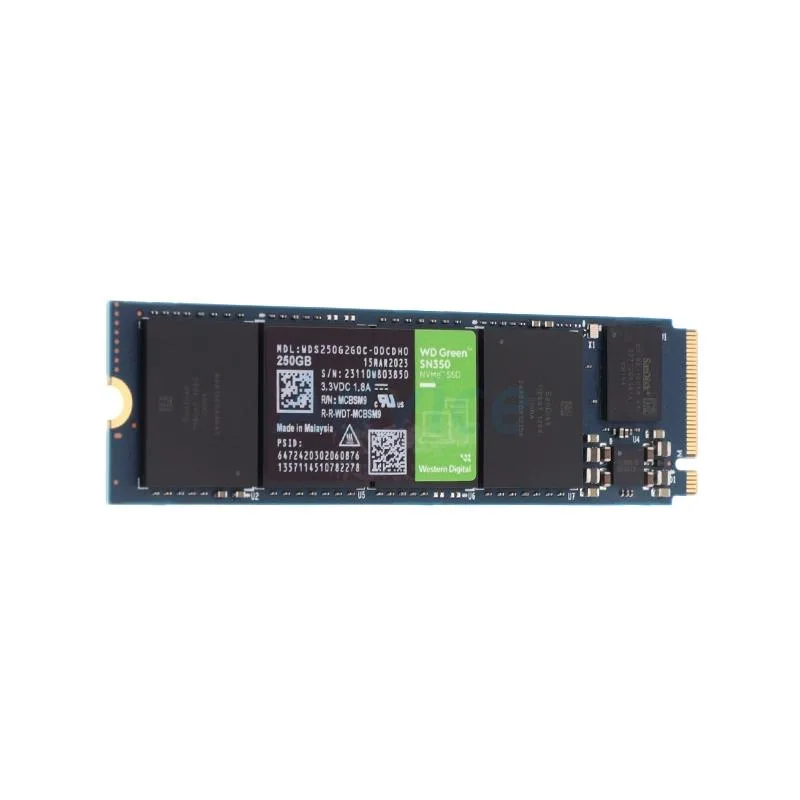 Western Digital WD Green SN350 250GB M.2 NVMe PCIe Gen3 x4 SSD