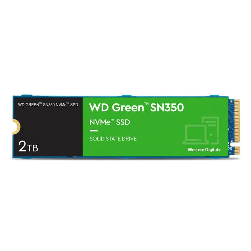 Western Digital WD Green SN350 2TB M.2 NVMe PCIe Gen3 x4 SSD