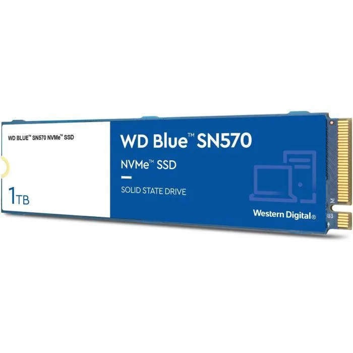 Western Digital WD Blue SN570 1TB M.2 NVMe PCIe Gen3 x4 SSD