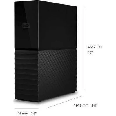 WD My Book 8TB Desktop External Hard Drive