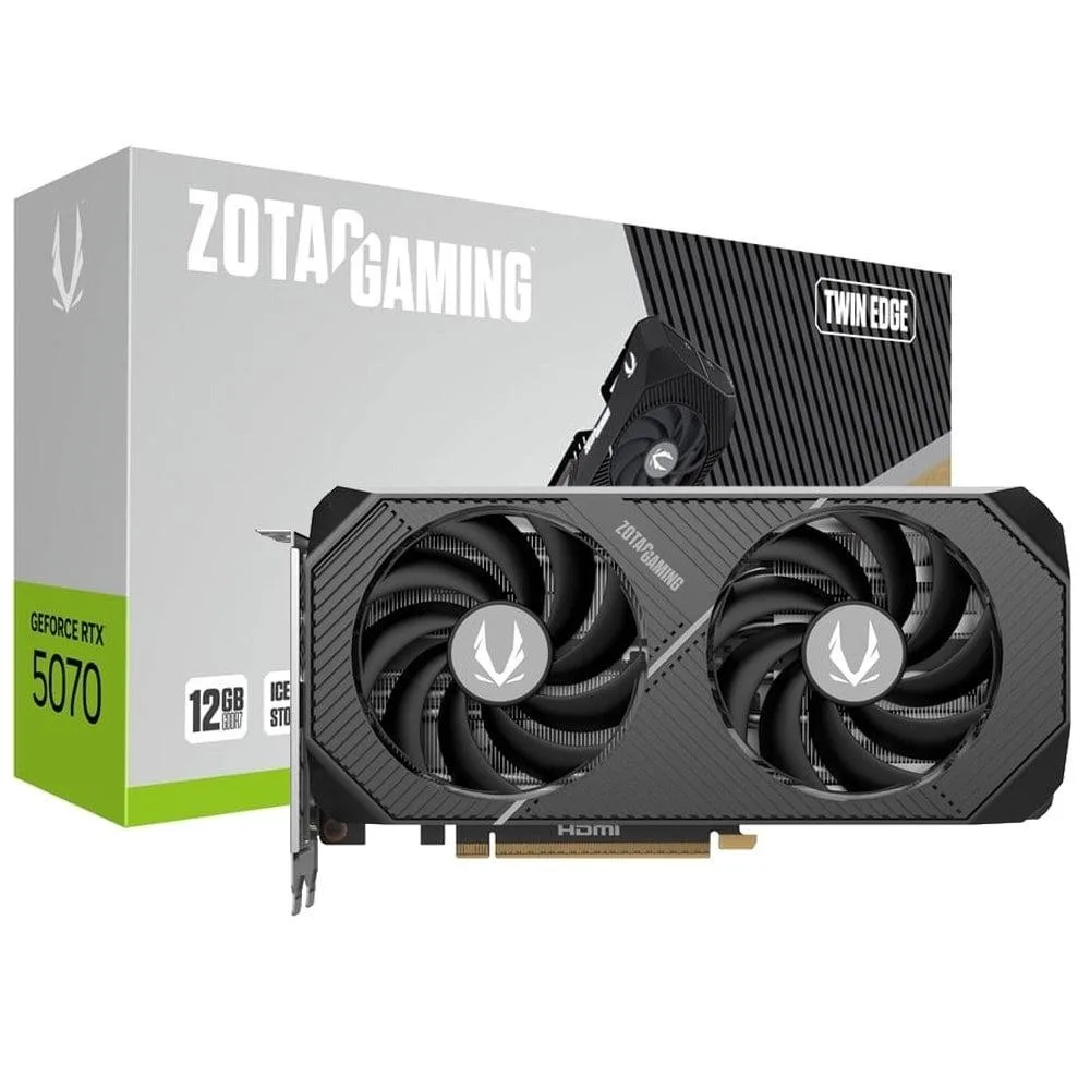 ZOTAC GAMING GeForce RTX 5070 Twin Edge OC 12GB