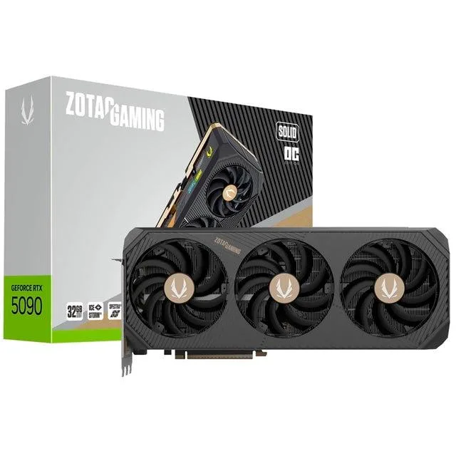 ZOTAC GAMING GeForce RTX 5090 SOLID OC 32GB