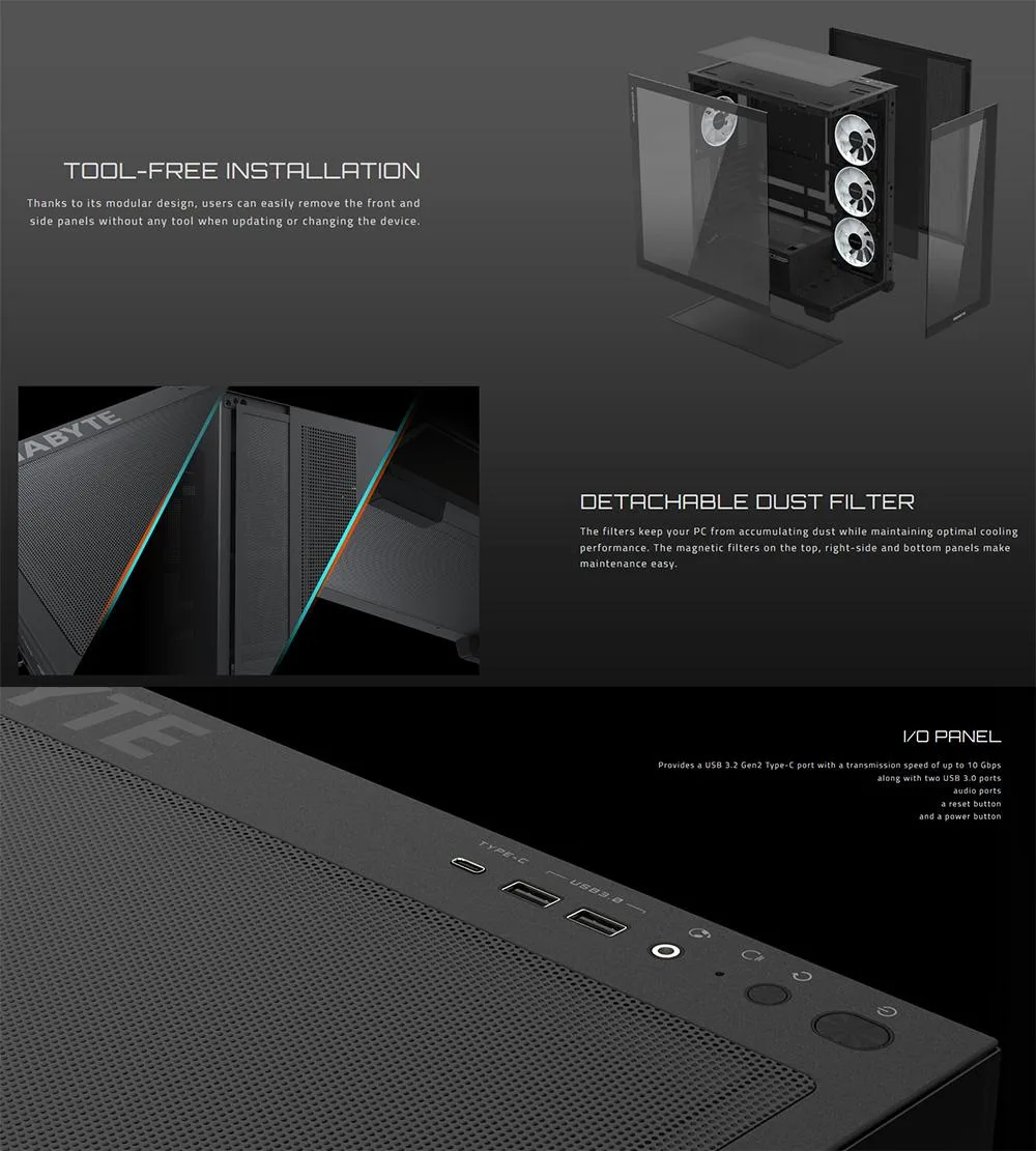 Gigabyte C300 GLASS