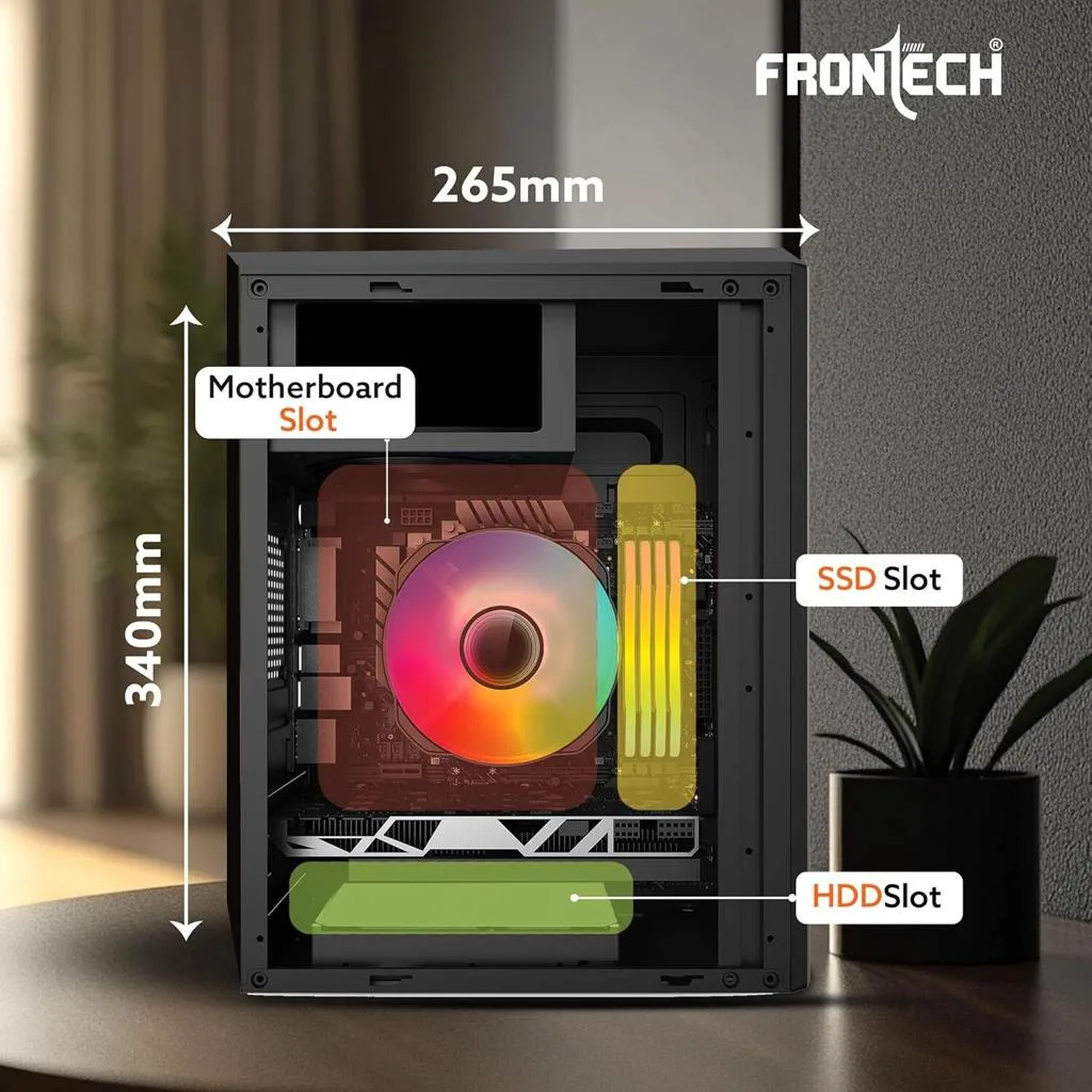 Frontech FT-0009 Gaming Chassis