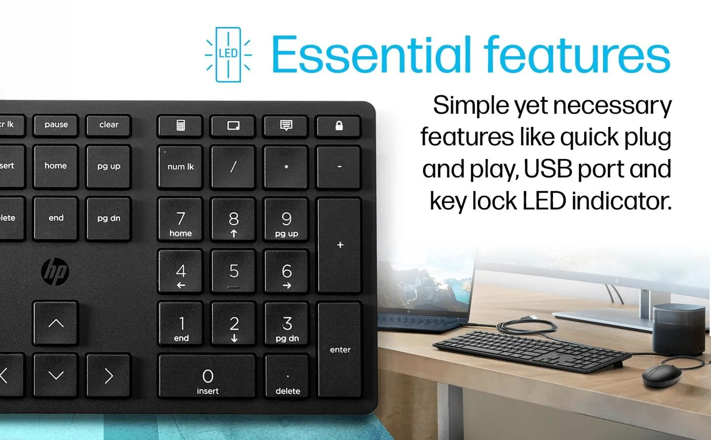 HP K120 Wired Keyboard