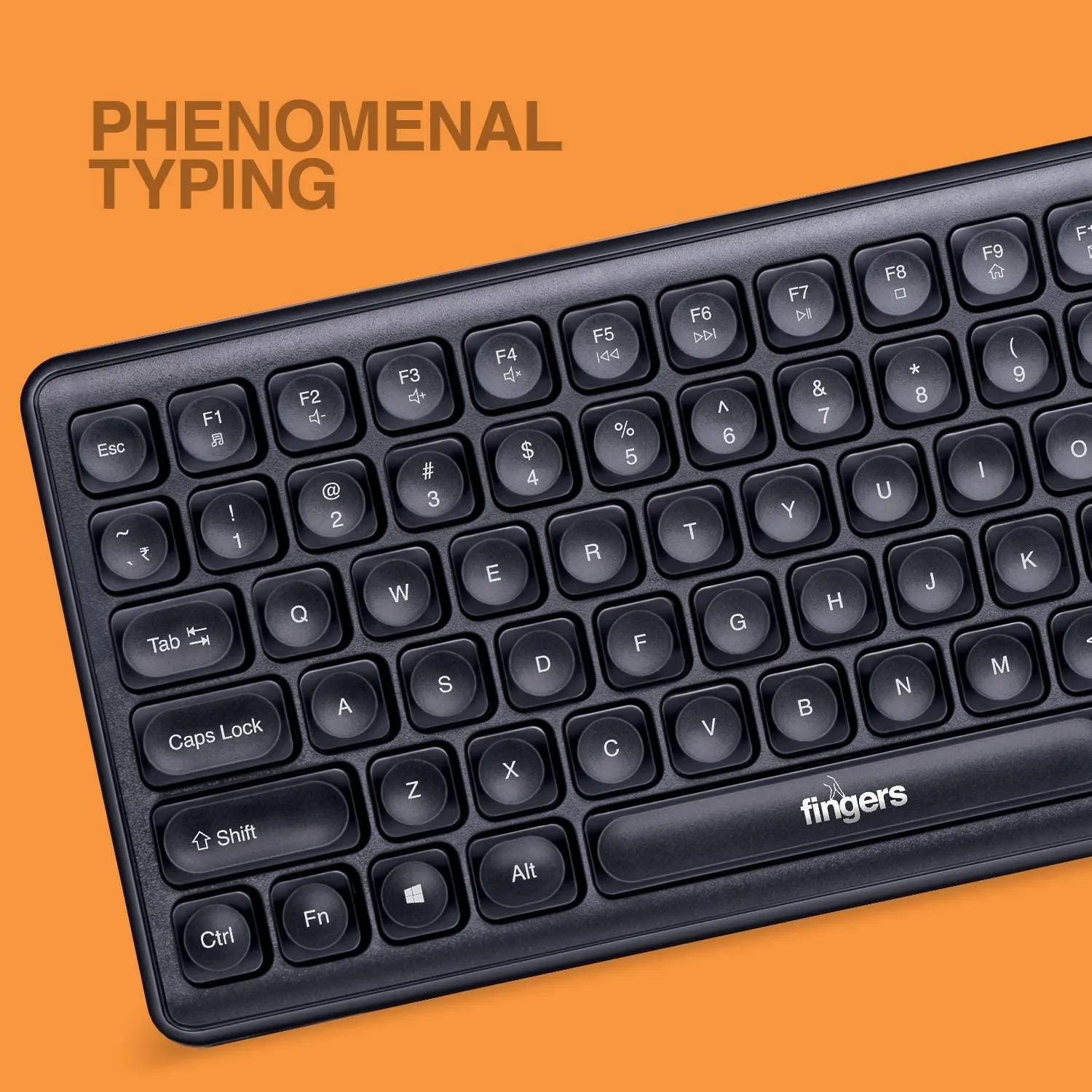 FINGERS Magnifico MoonLit Wired Keyboard