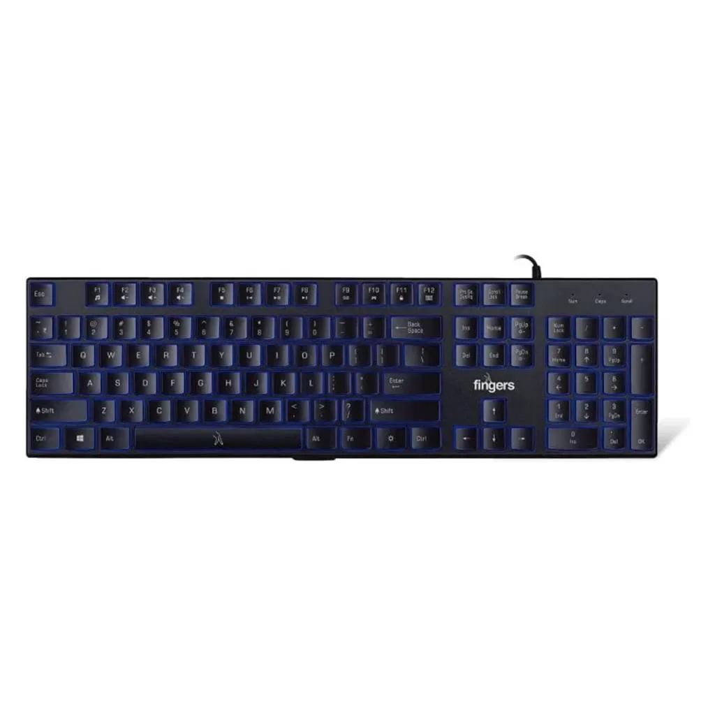 FINGERS SuperClicks K4 Wired Keyboard