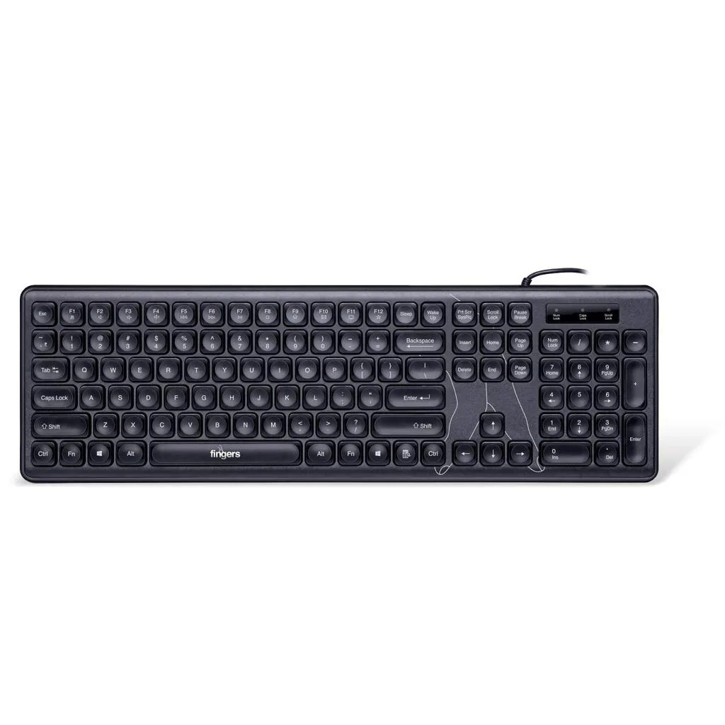 FINGERS Savage-MK2 Wired Mechanical Gaming Keyboard