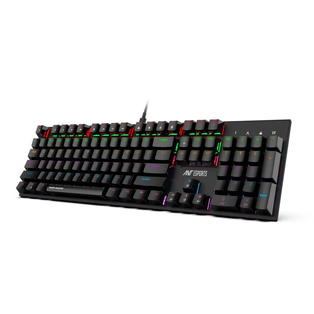 Ant Esports MK3200 V2 Mechanical Wired Gaming Keyboard Black