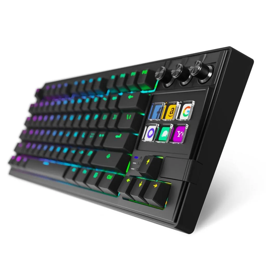 Ant Esports Apex 400 Wired AI Hybrid RGB Stream Deck Mechanical Keyboard