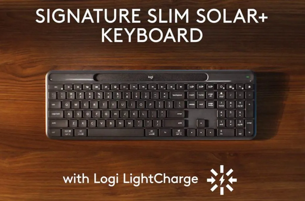 Logitech Signature Slim Solar+ Wireless Keyboard K980