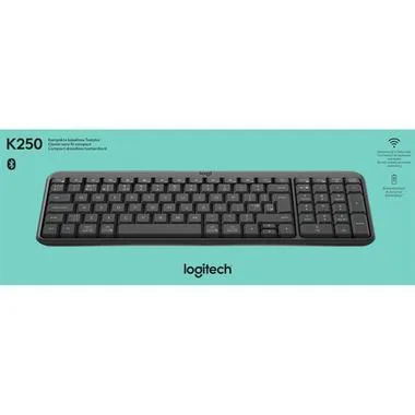 Logitech K250 Compact Bluetooth Wireless Keyboard