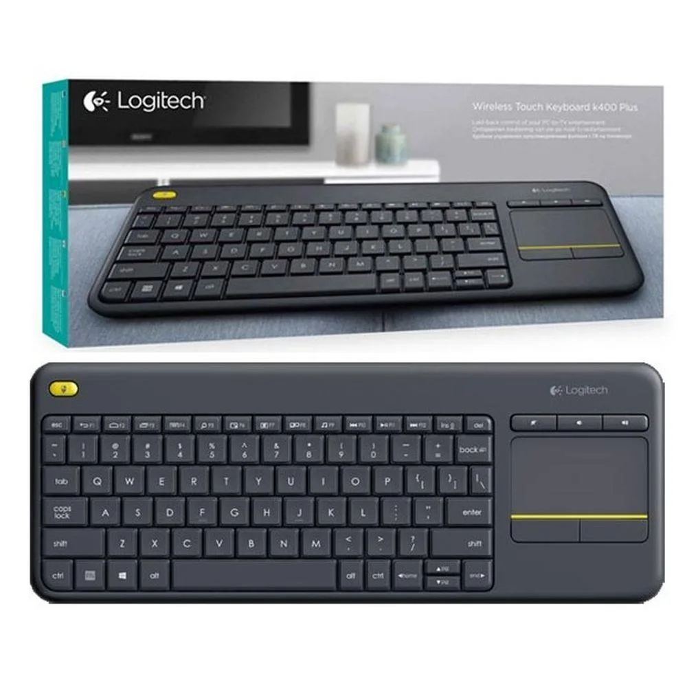 Logitech K400 Plus Wireless Touch Keyboard