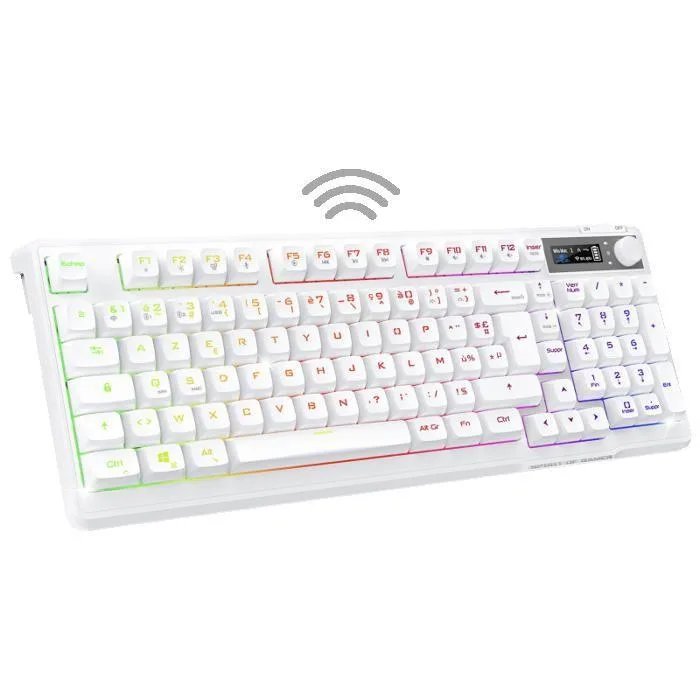 Ant Esports Apex 200 Wireless ARGB Keyboard White