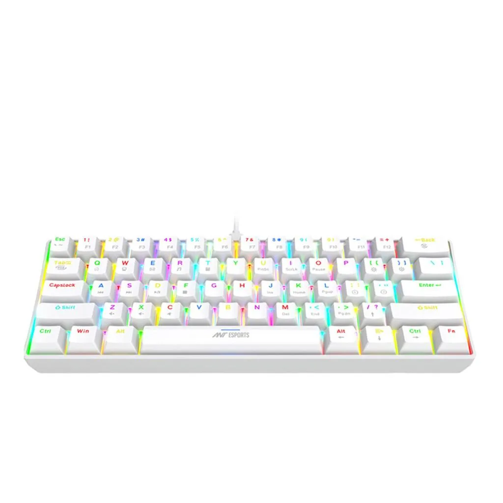Ant Esports Apex 200 Wireless ARGB Keyboard White