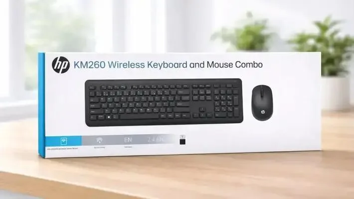 HP KM260 Wireless Mouse and Keyboard Combo