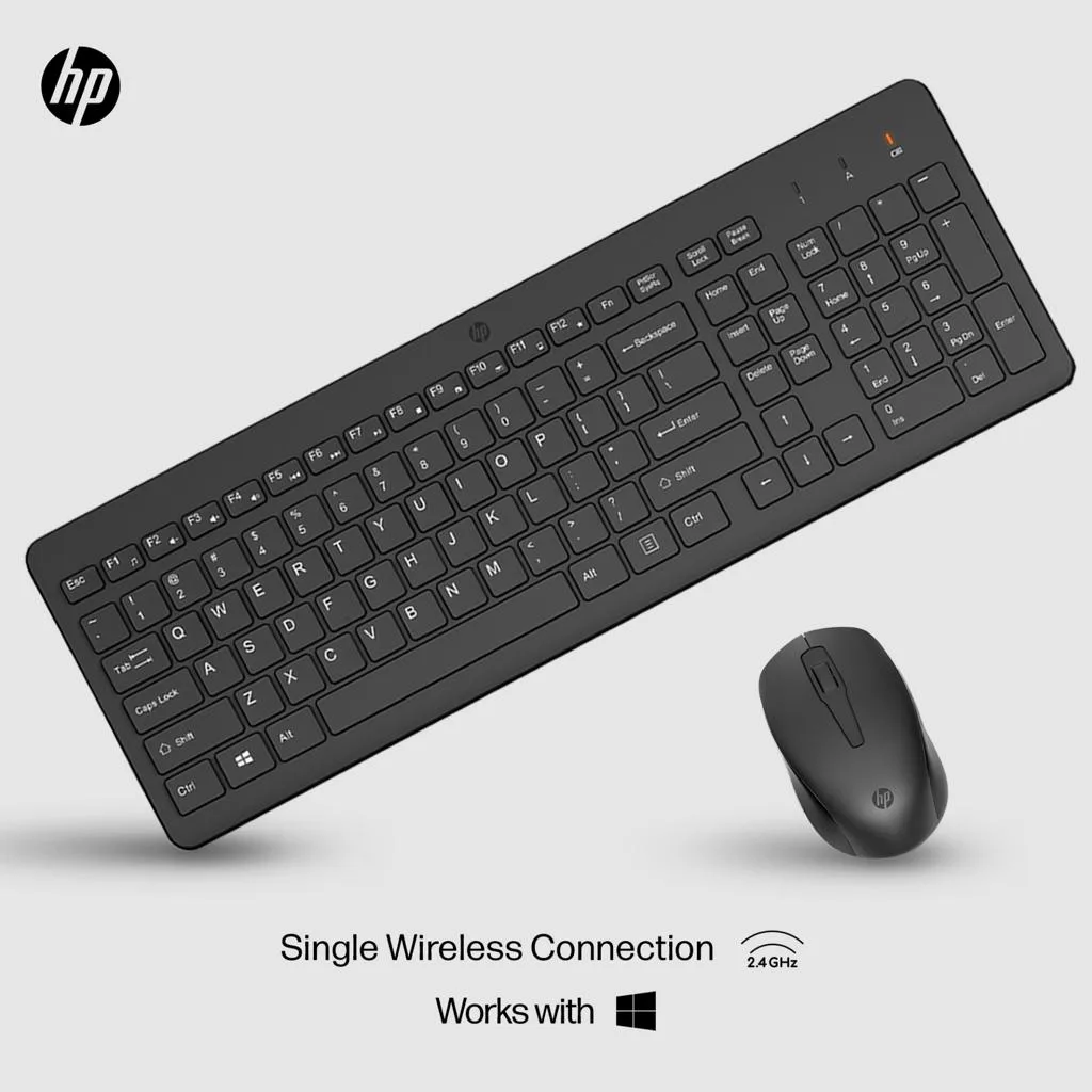 HP 330 Wireless Keyboard and Mouse Combo
