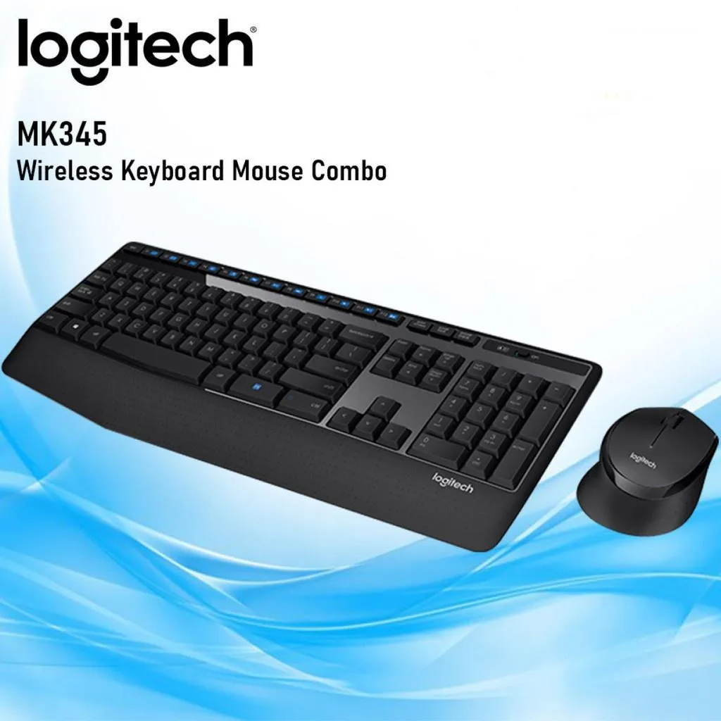 Logitech MK345 Wireless Keyboard and Mouse Combo