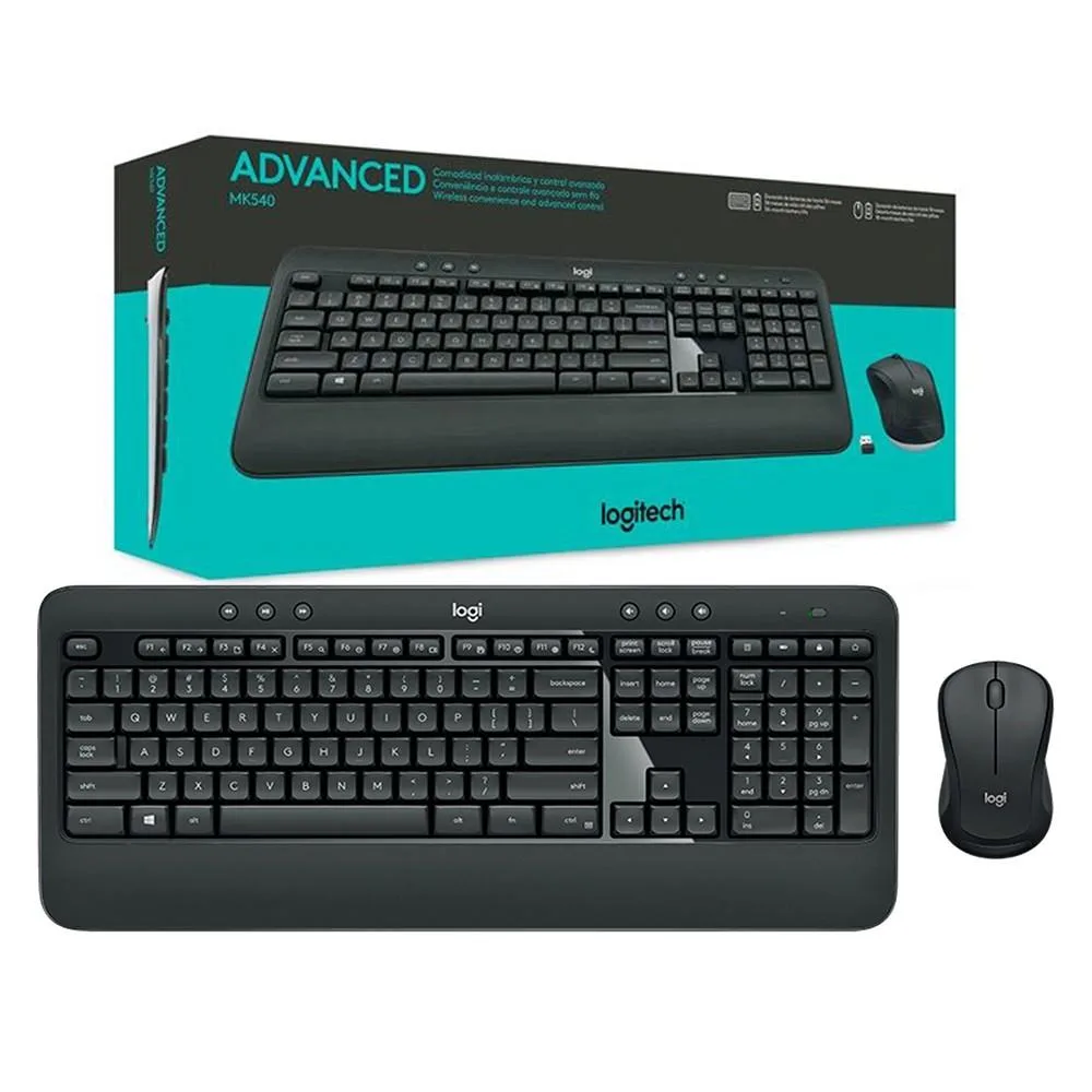 Logitech MK540 Advanced Wireless Keyboard and Mouse Combo
