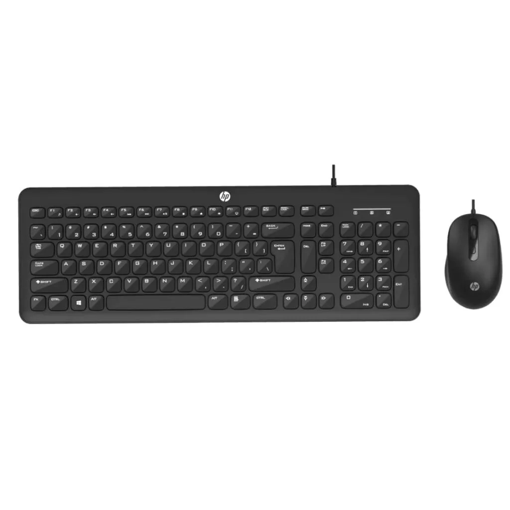 HP KM160 Wired Mouse and Keyboard Combo