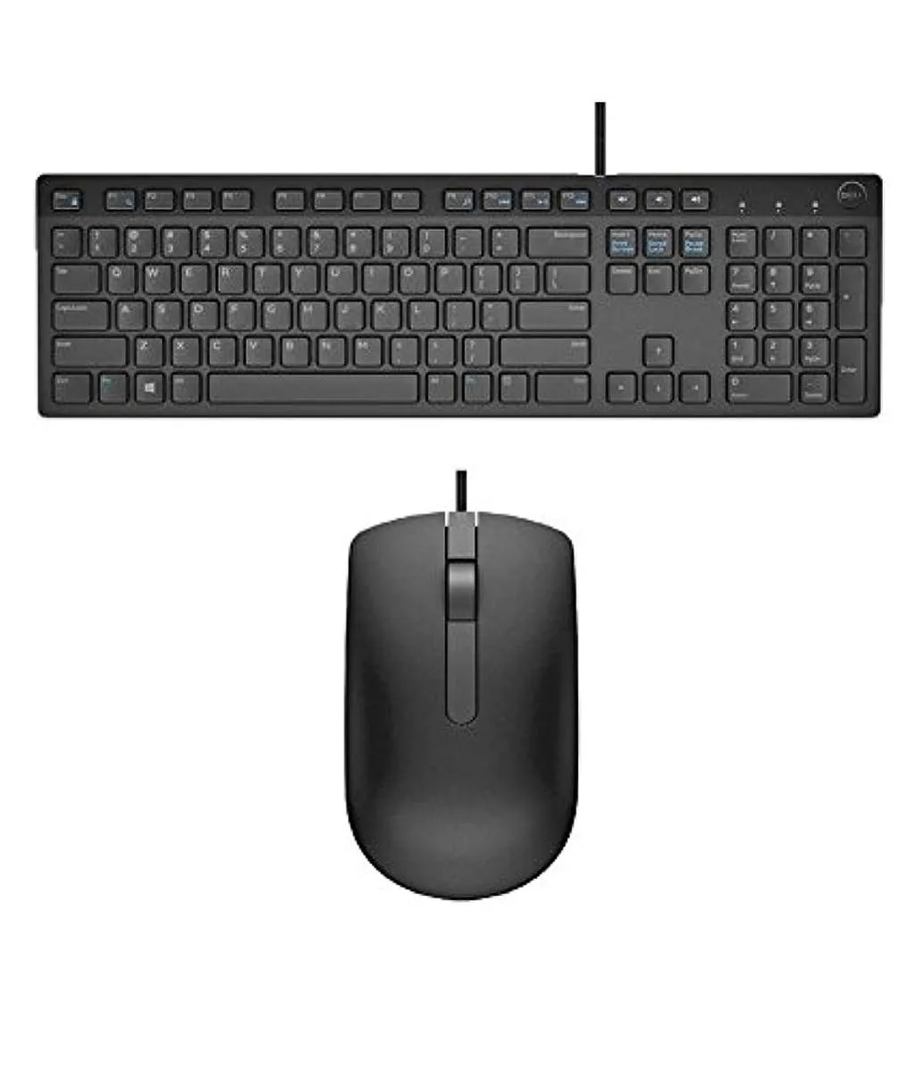 Dell KB216 Multimedia Keyboard + Dell MS116 Mouse Combo