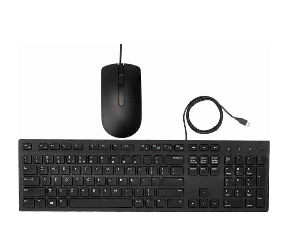 Dell KB216 Multimedia Keyboard + Dell MS116 Mouse Combo