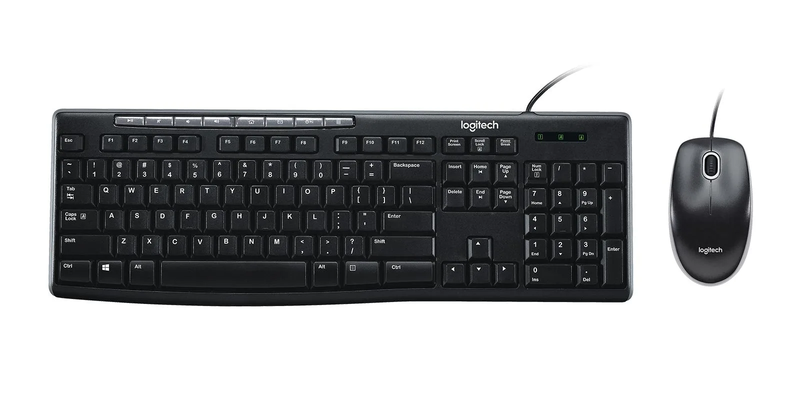 Logitech MK200 Media Keyboard and Mouse Combo