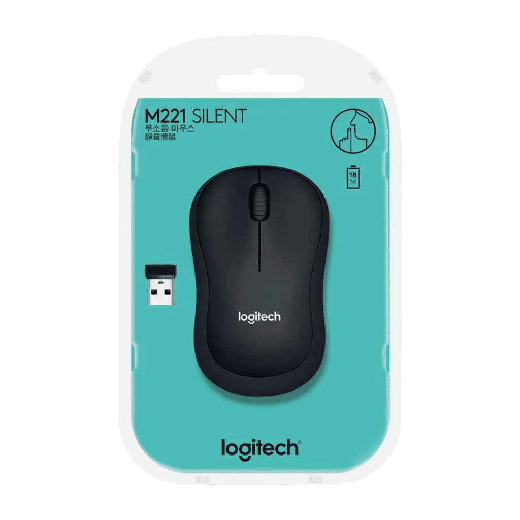 Logitech M221 Silent Wireless Mouse